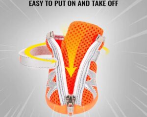 Breathable dog boots