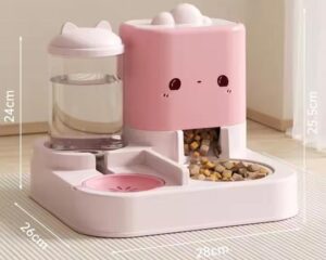 pet water and food dispenser