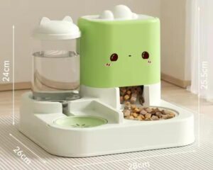 pet water and food dispenser