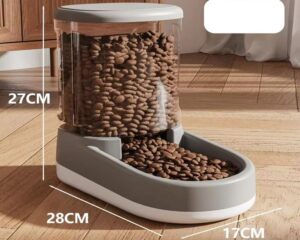 water dispenser with pet bowl