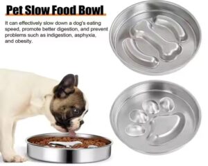 stainless steel dog bowls with stand