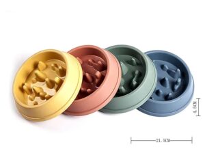 slow feeder dog food bowl