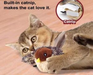 cat toy flapping bird