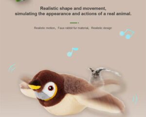 cat toy flapping bird