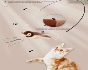 cat toy flapping bird