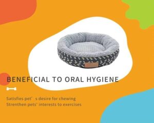 round pet bed