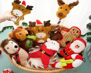 Christmas dog toys