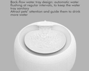 filtered water fountain for cats