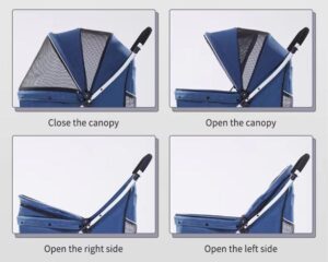 folding pet stroller
