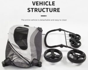 cat pet stroller