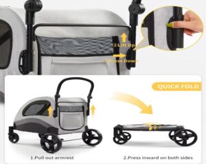 cat pet stroller