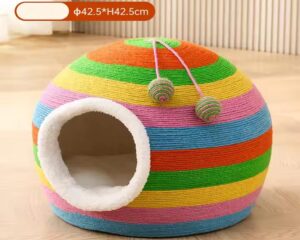sisal cat condo