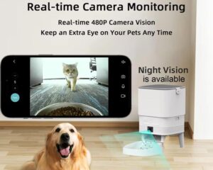 smart pet feeder with camera