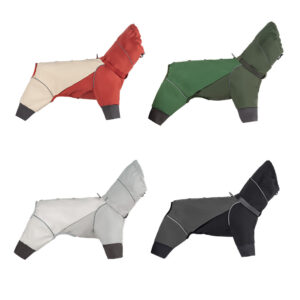 dog full body raincoat, reflective dog raincoat​