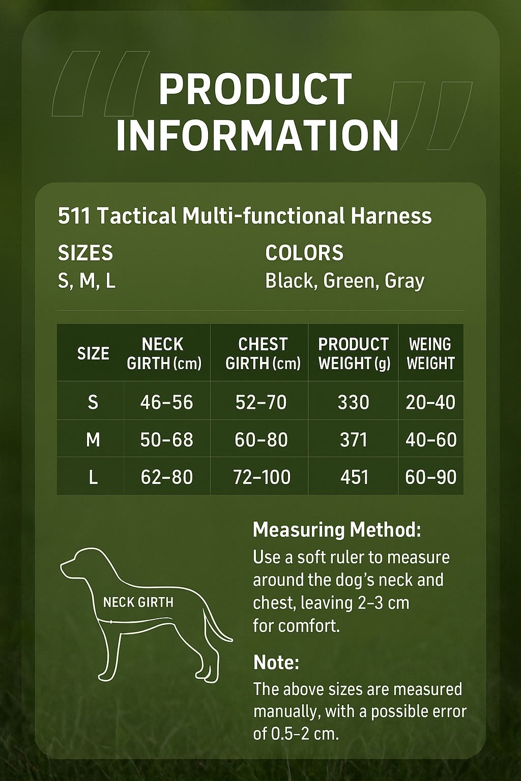 dog tactical vest harness, dog military harness