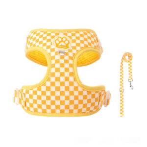 Checkered Dog Harness